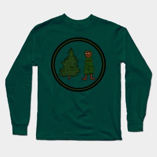 Pine Tree Gondola Long Sleeve T-Shirt